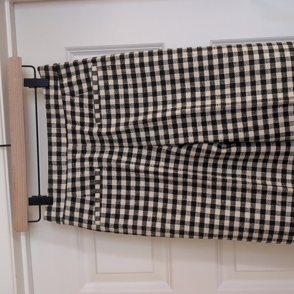 Sézane Martin Trousers - Ecru Gingham - Picture 8 of 8